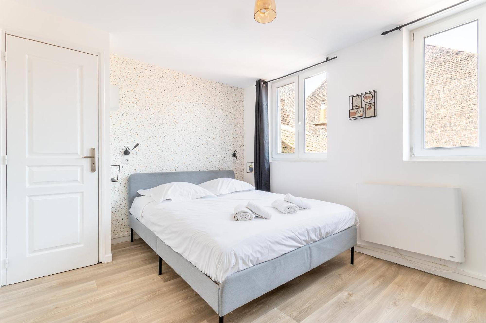S&K Suite Grande Rue Roubaix - Chambre Spacieuse Et Sdb Privee - Netflix Et Cuisine 외부 사진
