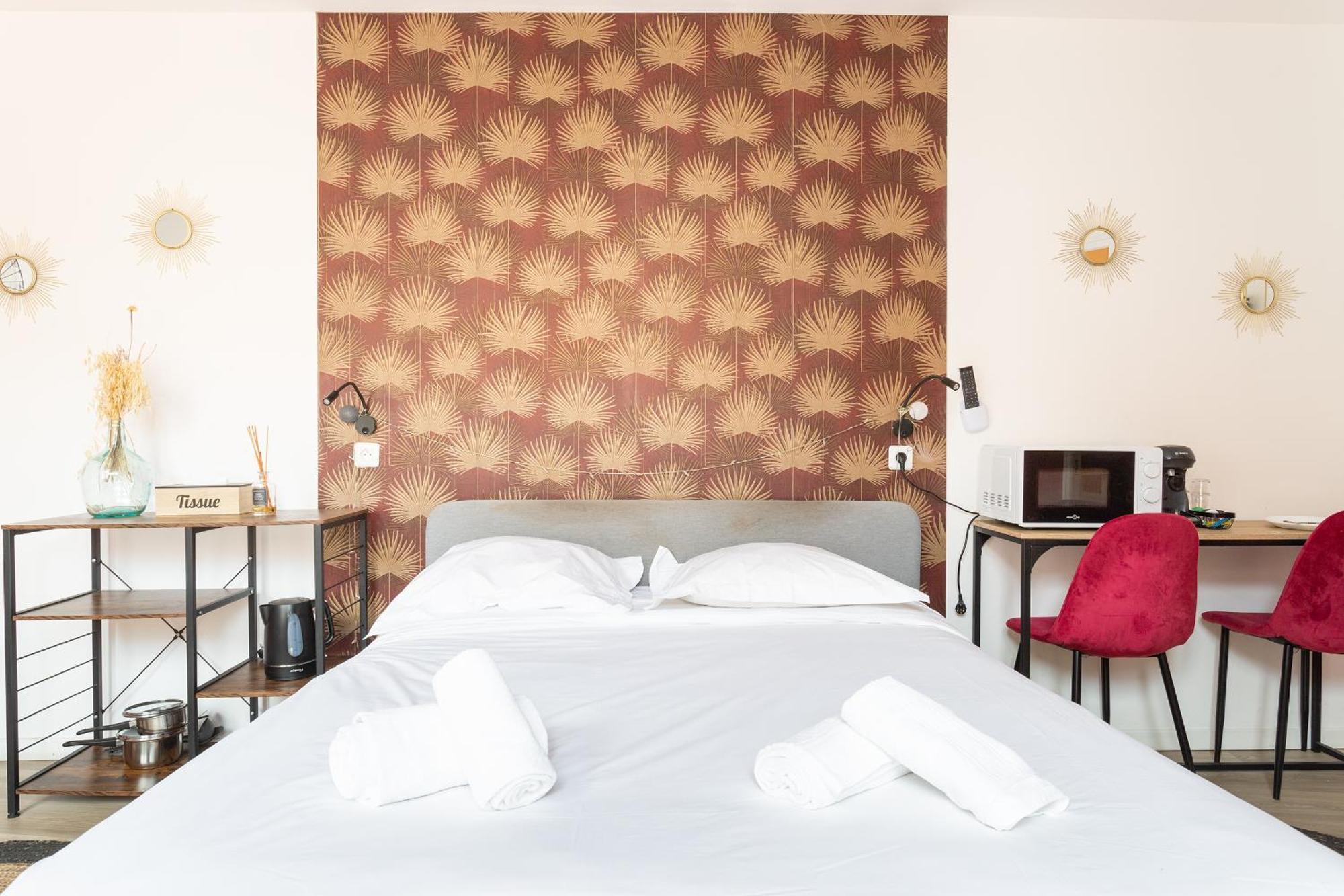 S&K Suite Grande Rue Roubaix - Chambre Spacieuse Et Sdb Privee - Netflix Et Cuisine 외부 사진